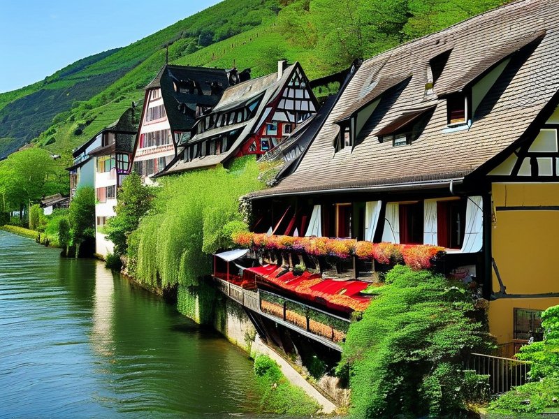 莱茵河畔的隐藏宝藏:欧洲原生风情小镇全攻略